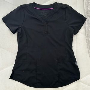 Black Healing Hands Scrubs Set